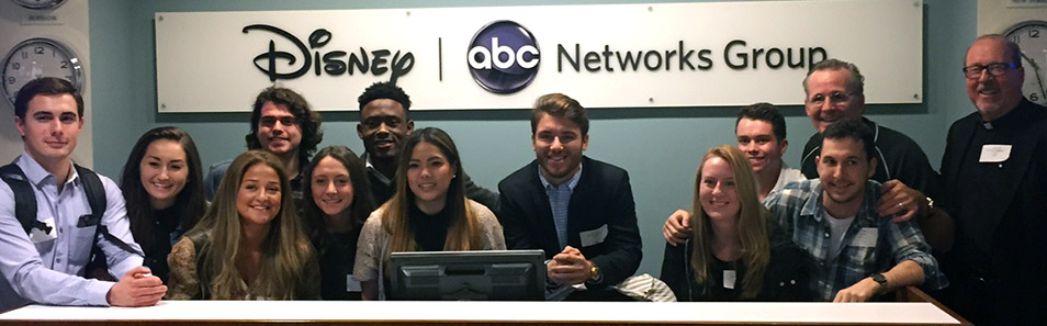 Students in the PC In Hollywood program visit Disney