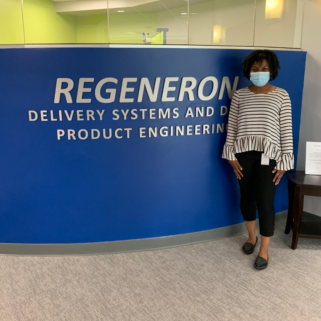 Brianna Harper internship photo at Regeneron Pharmaceuticals